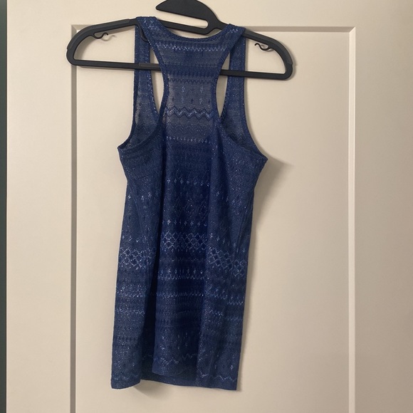 American Eagle Racer Back Sparkle tank - Picture 2 of 6